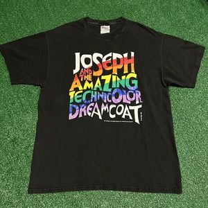 Joseph and the amazing technicolor dreamcoat 1991 Size XL shirt Broadway play
